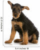 airedale terrier puppy Wall Decal