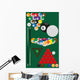 Billiard and Snooker Wall Decal