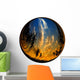Colorful Ball Sunset Scene Wall Decal