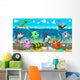 Funny Marine Animals and Ship Wall Decal