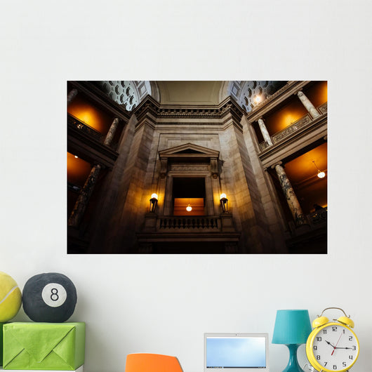 The interior of the Smithsonian Museum of Natural History, in Wa Wall Decal
