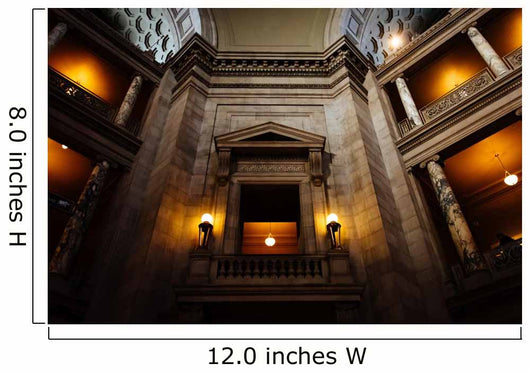 The interior of the Smithsonian Museum of Natural History, in Wa Wall Decal