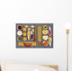 Mediterranean Food Collage Wall Decal