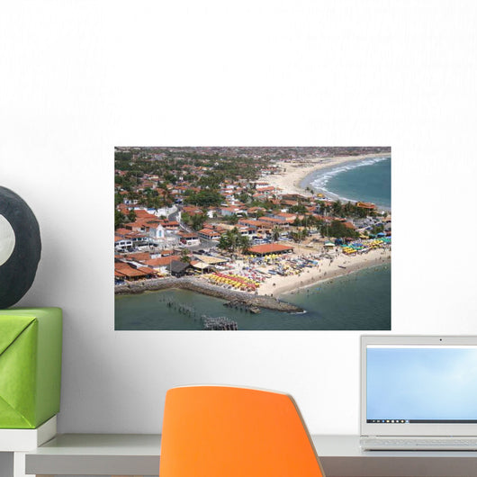 Praia Da Redinha Christmas Wall Decal