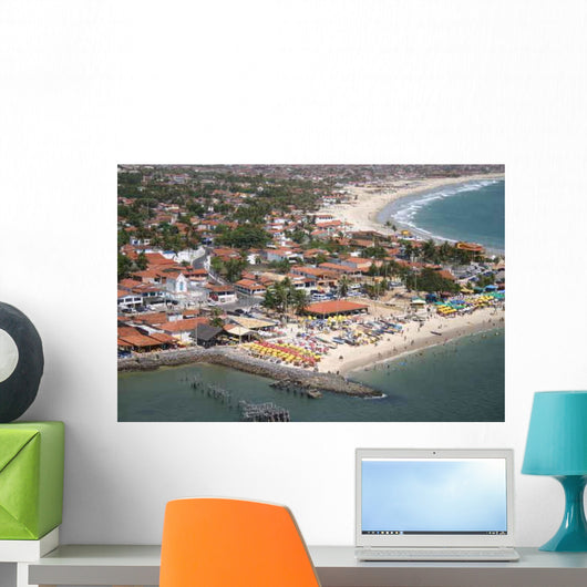 Praia Da Redinha Christmas Wall Decal