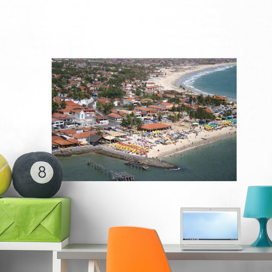 Praia Da Redinha Christmas Wall Decal