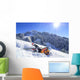 Weiches Bett im Kalten Wall Decal