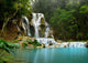Kuang Si Waterfall Wall Decal