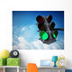 Green traffic light Wall Decal