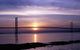 Forth Road Bridge Sunset Wall Decal