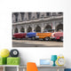 Classic American Cars Havana Wall Decal