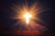 Cross in sky Wall Decal