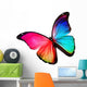 rainbow butterfly Wall Decal