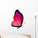 pink butterfly Wall Decal