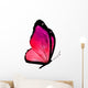 pink butterfly Wall Decal
