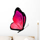 pink butterfly Wall Decal