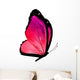 pink butterfly Wall Decal