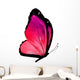 pink butterfly Wall Decal