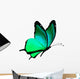Turquoise butterfly Wall Decal