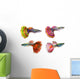 Beautiful Guppy Fish Wall Decal