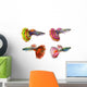 Beautiful Guppy Fish Wall Decal