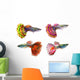 Beautiful Guppy Fish Wall Decal