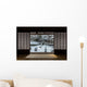 Snow in Japanese Garden Wall Decal