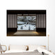 Snow in Japanese Garden Wall Decal