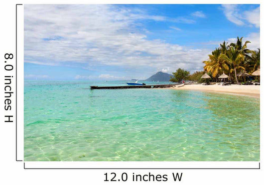 Mauritius island Wall Decal