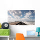 Wolkenlucht boven de pier van IJmuiden Wall Decal