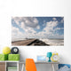 Wolkenlucht boven de pier van IJmuiden Wall Decal
