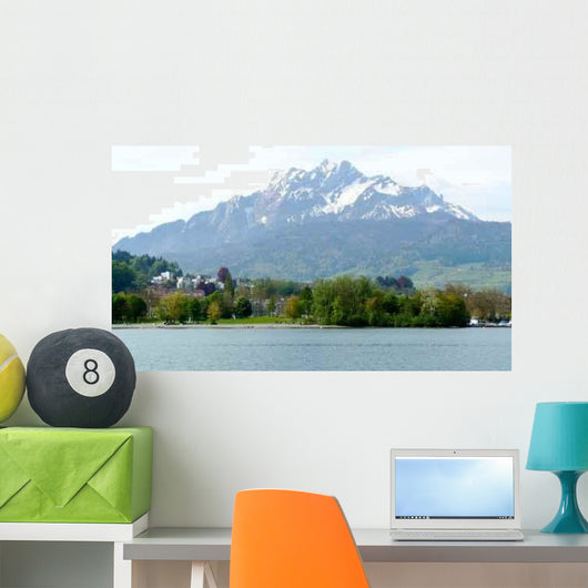 Mount Pilatus Wall Decal