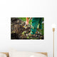 Gardening - man digging the garden soil with a spud Wall Decal