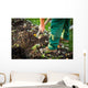 Gardening - man digging the garden soil with a spud Wall Decal