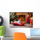 Christmas Jack Russell Terrier Wall Decal