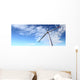 energy wind turbines and sky with clouds Wall Decal