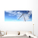 energy wind turbines and sky with clouds Wall Decal
