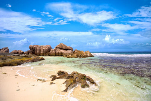 Granite Rock Anse Pierrot Wall Decal