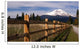 Ranch Fence Row Countryside Rural California Mt Shasta Wall Decal