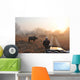 Safari im Morgengrauen Wall Decal