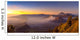 Panoramic view of Bromo mountain in the morning Wall Decal