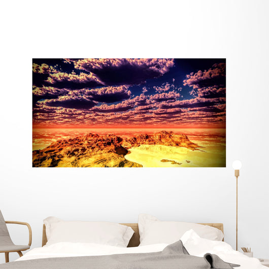 Chilean landscape Wall Decal