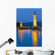 Leuchtturm im Hafen von Lindau am Bodensee Wall Decal