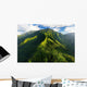 Aerial Mountain Jungles Wall Decal