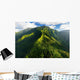 Aerial Mountain Jungles Wall Decal
