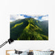 Aerial Mountain Jungles Wall Decal