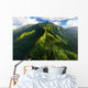 Aerial Mountain Jungles Wall Decal