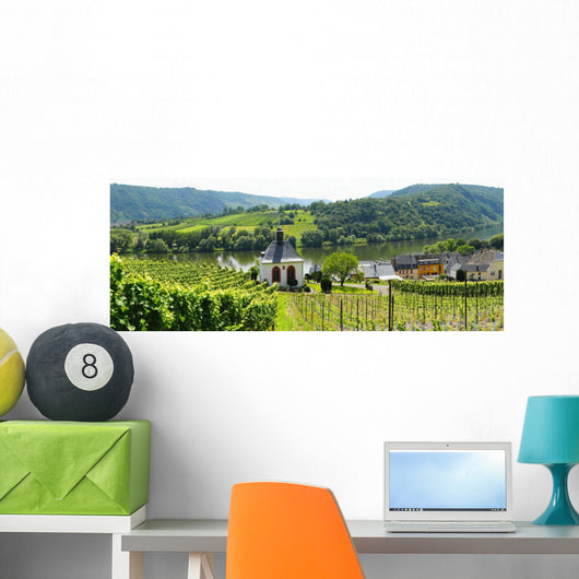 Krov Der Mosel Panorama Wall Decal