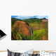 Stunning aerial view into Waimea Canyon, Kauai Wall Decal