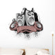 Sound City Musical Wall Decal
